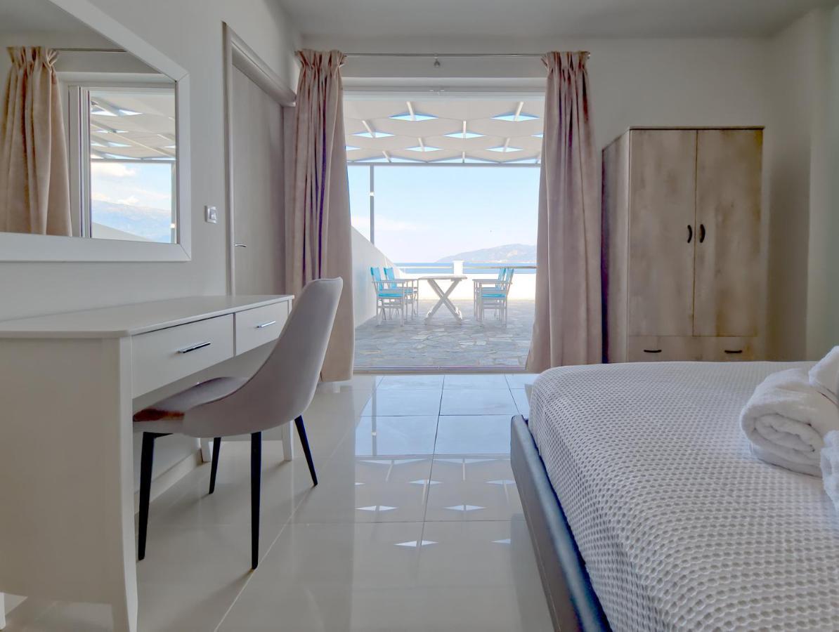 Epipleon Luxury Suites -105- Δωμάτιο 35Τμ Με Βεράντα 35Τμ Μπροστά Στη Θάλασσα Nafpaktos Luaran gambar